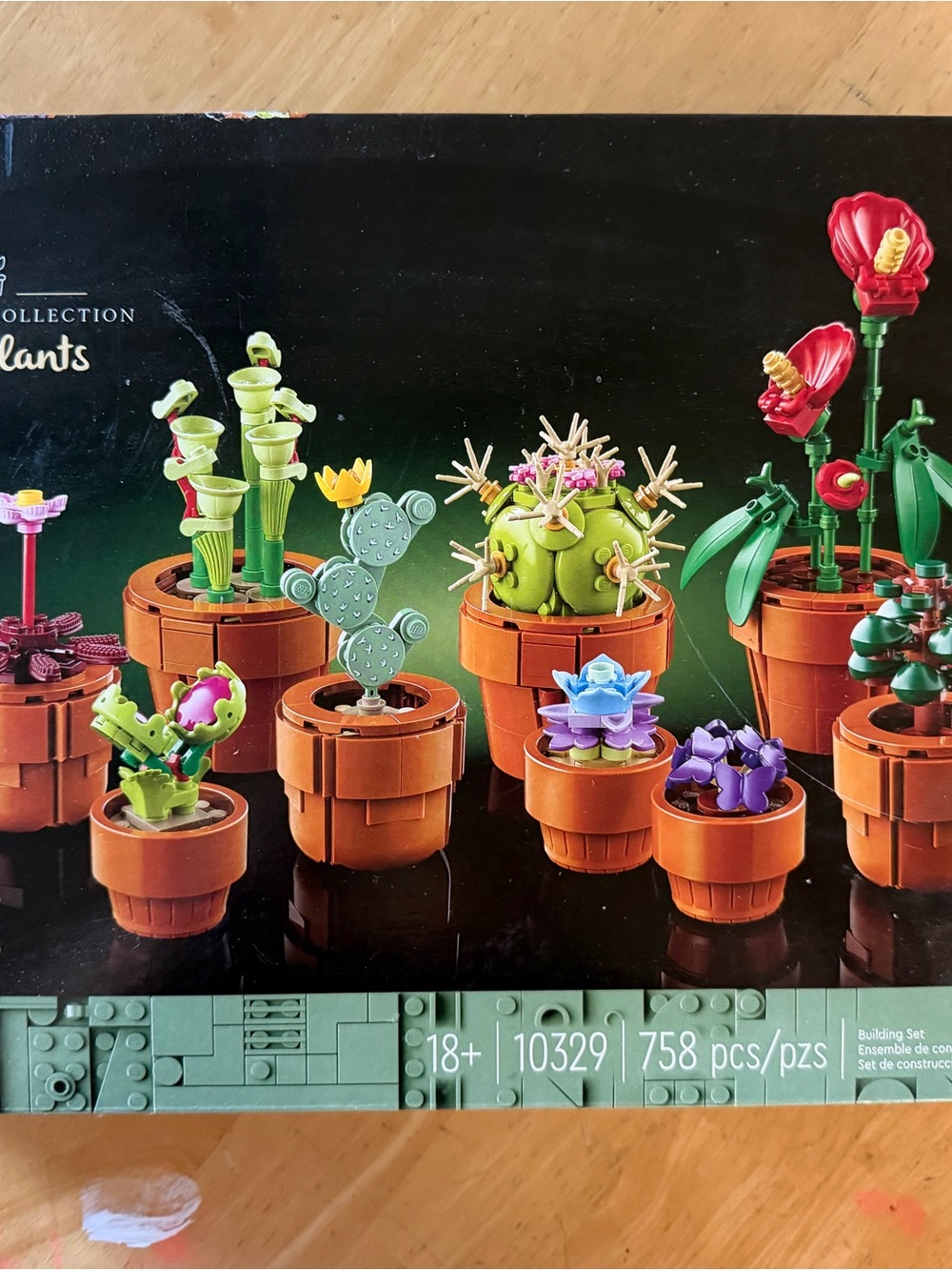 LEGO Botanical Collection Mini Potted Plants Set - Green and Brown